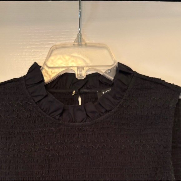 J Crew Size Medium Smocked Drop-waist Dress in Cotton Poplin - Picture 4 of 8